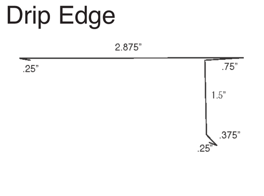 Aluminum Drip Edge