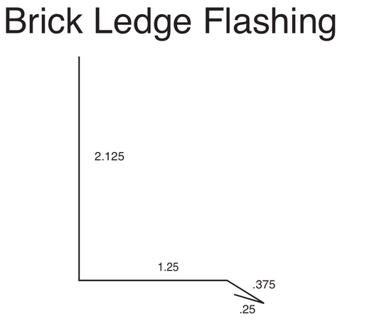 Brick Ledge Flashing